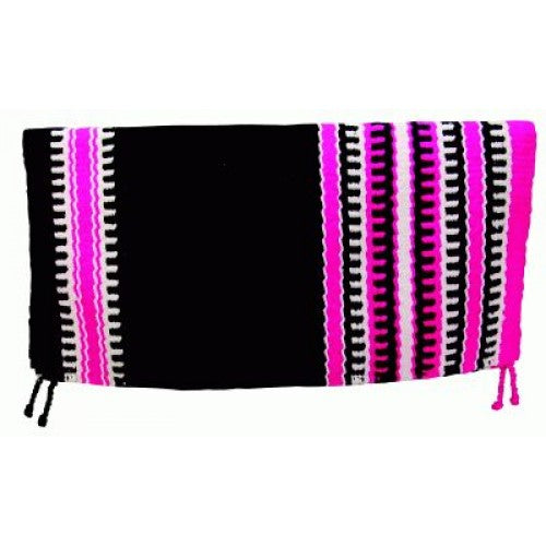 Woven Saddle Blanket Assorted Colours Horse Torque Saddlery