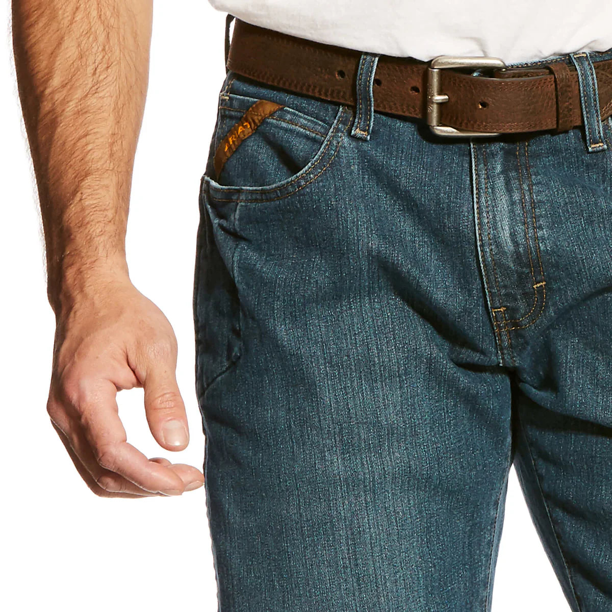 Ariat Rebar M4 Relaxed DuraStretch Basic Boot Cut Jean - Carbine