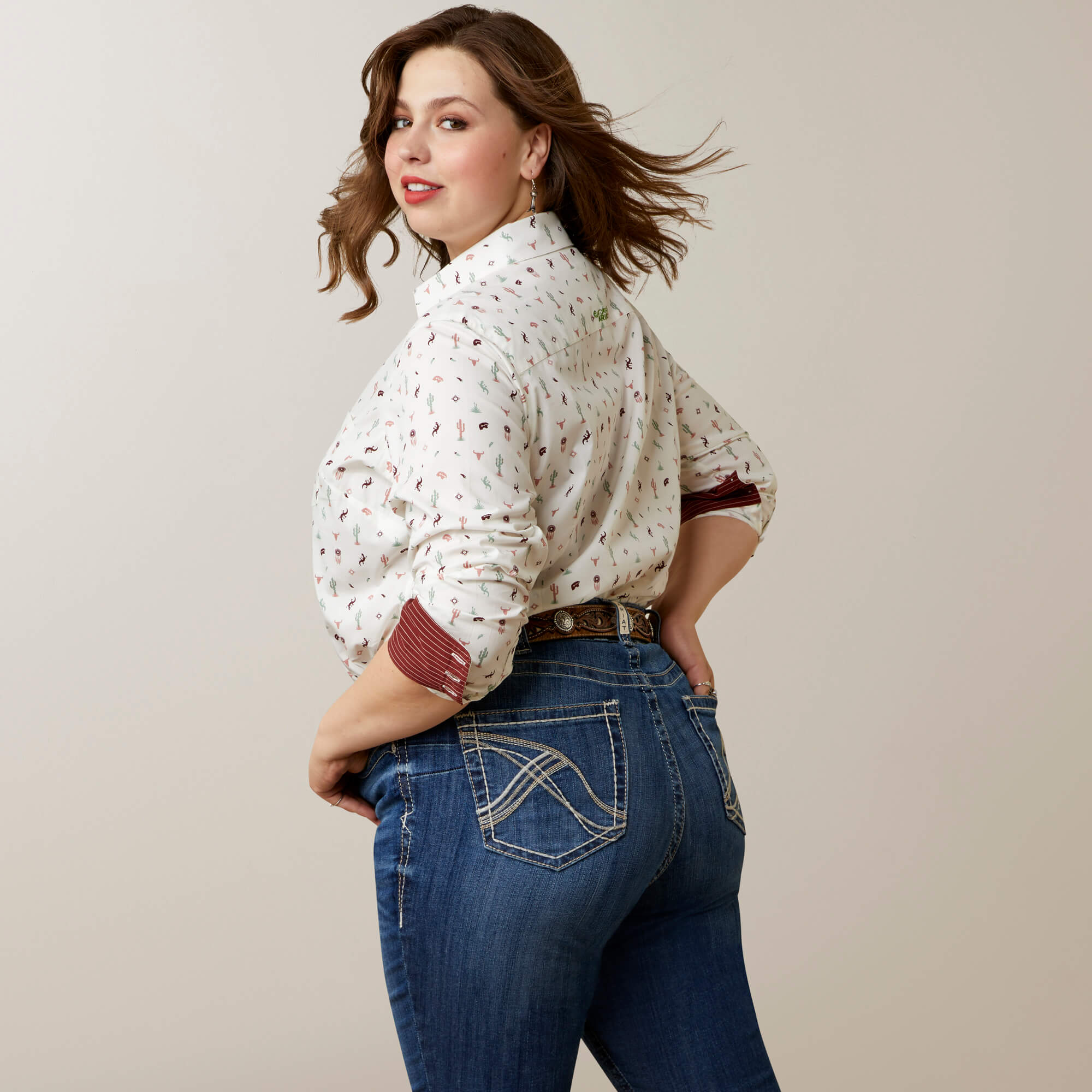 Ariat Womens Kirby Stretch Shirt | Santa Fe