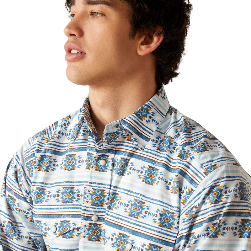 Ariat Mens Garith Classic Snap LS Shirt