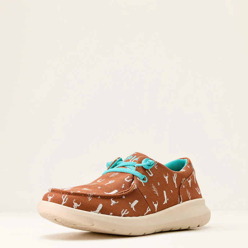 Ariat Women's Hilo | Doodle Sorrel Western Icons