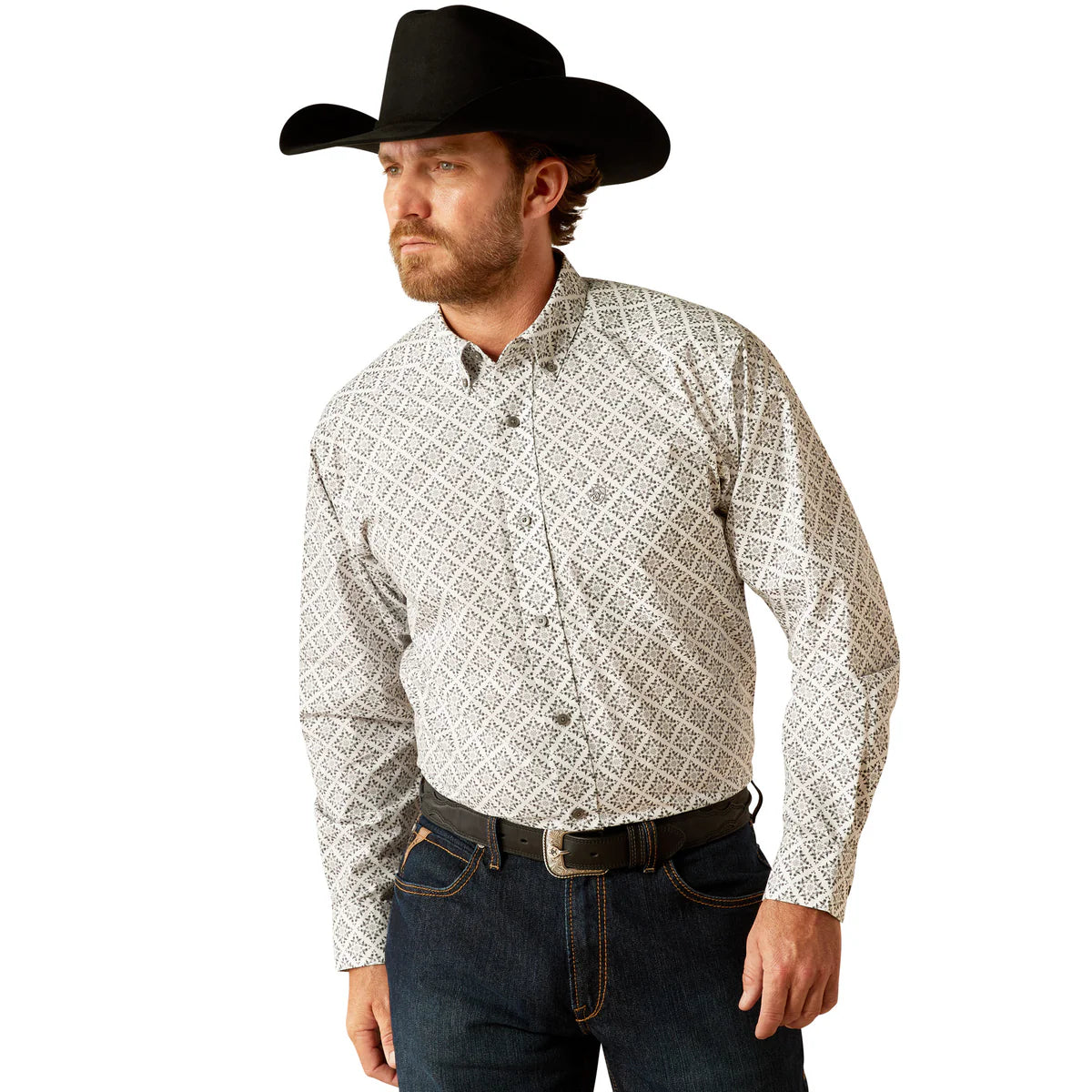 Ariat Mens Jagger Shirt | White