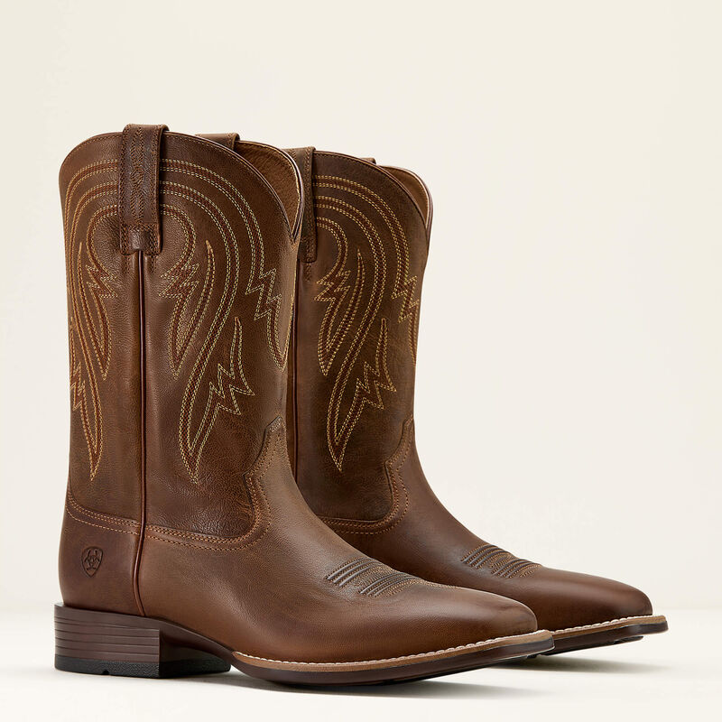 Ariat Men's Plano Western Boot | Woody Tan