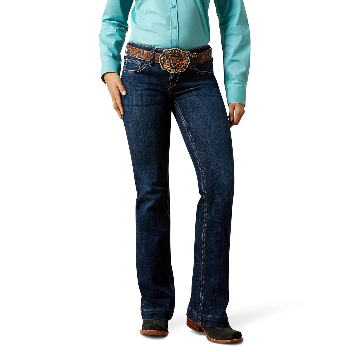 Womens Ariat Mid Rise Trouser Jean - Cindy Salinas