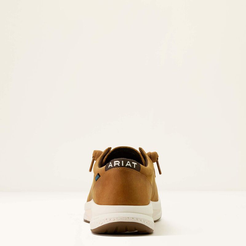 Ariat Mens Buckeye H2O Shoe | Dusted Wheat/Cashew Emboss