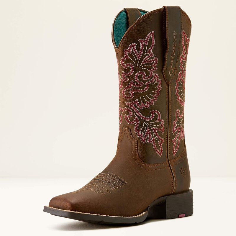 Ariat Women's Round Up WST StretchFit | Sassy Brown