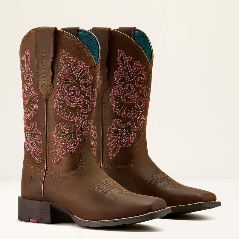 Ariat Women's Round Up WST StretchFit | Sassy Brown