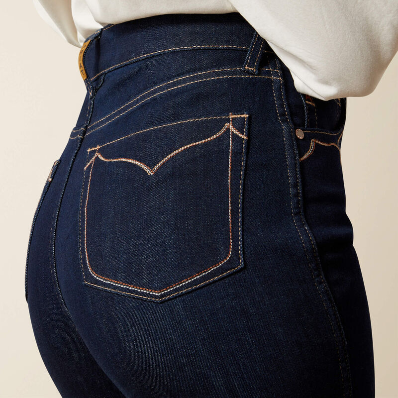 Ariat Womens Ultra High Rise Wide Leg Veronica Rinse