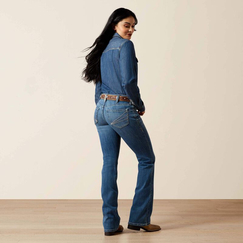 Ariat Womens Mid Rise Boot Cut | Aisha Ithica