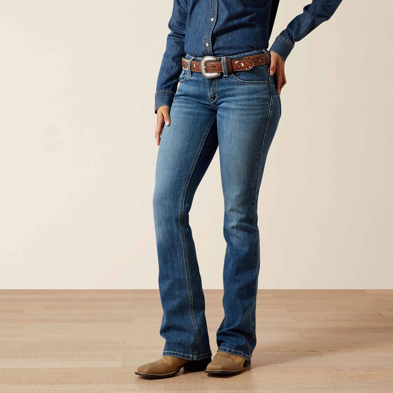 Ariat Womens Mid Rise Boot Cut | Aisha Ithica