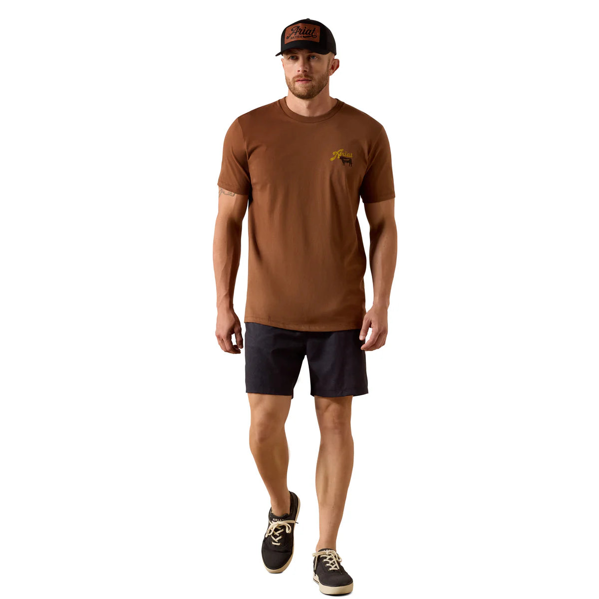 Men's Ariat BBQ Smoke Classic Fit T-Shirt