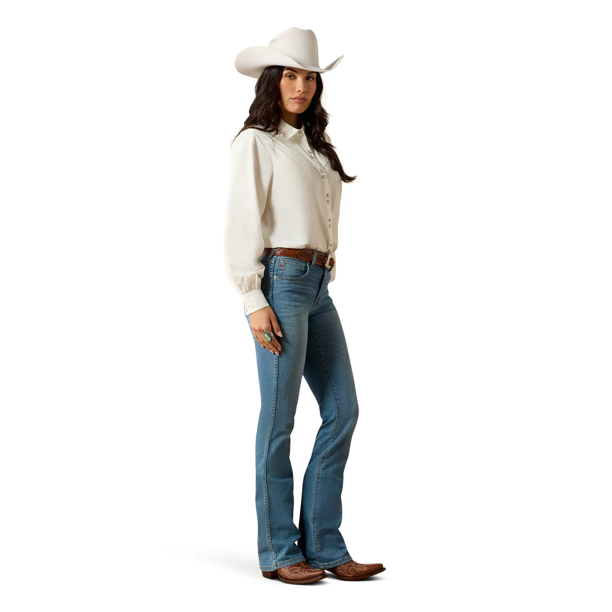 Women's Ariat High Rise Lorena Boot Cut Jeans