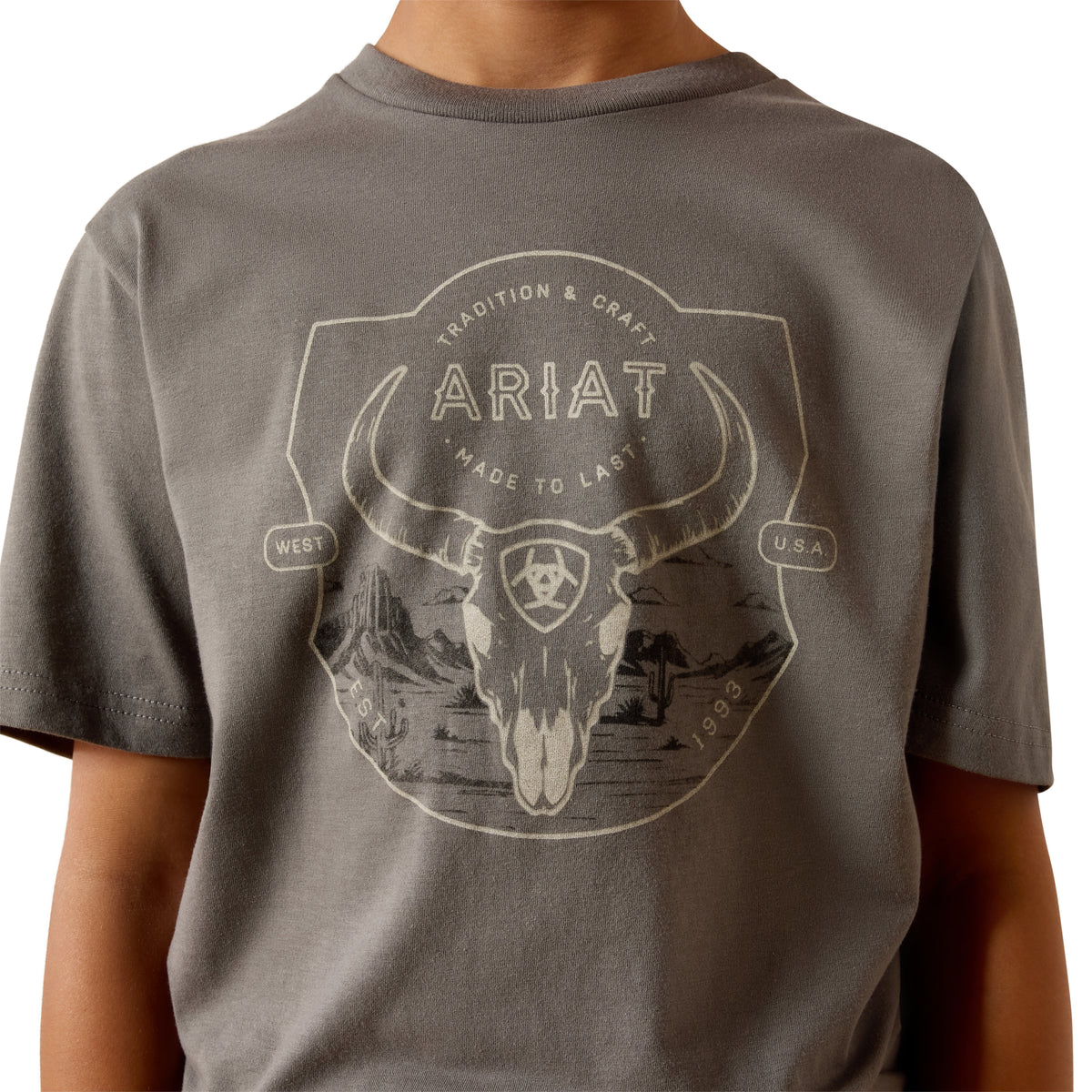 Boys Ariat Desert Badge Tradition T-Shirt