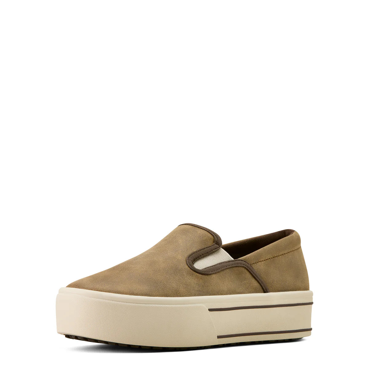 Women's Ariat Skylar Slip On Shoe - Brown Bomber