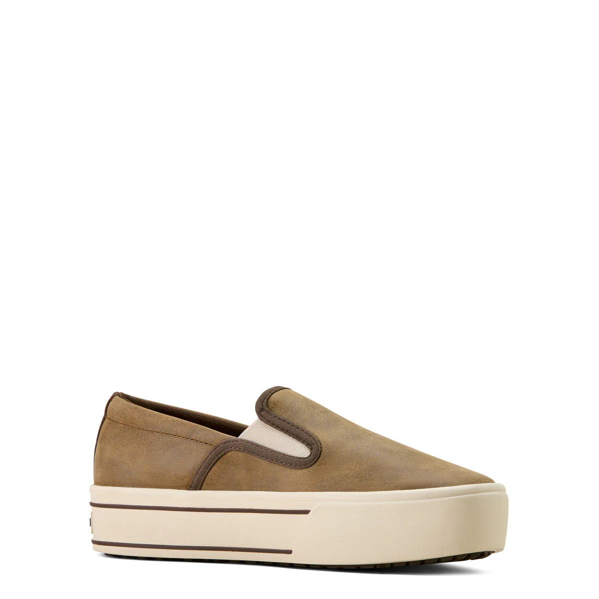 Women's Ariat Skylar Slip On Shoe - Brown Bomber
