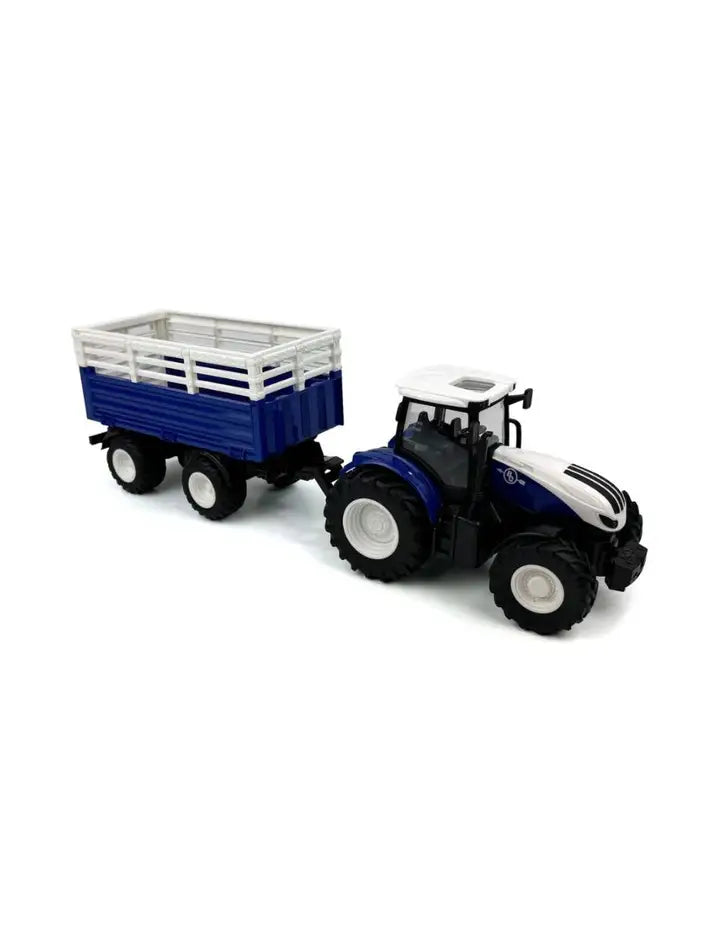 BIG COUNTRY TOYS Remote Control Tractor And Trailer Combo