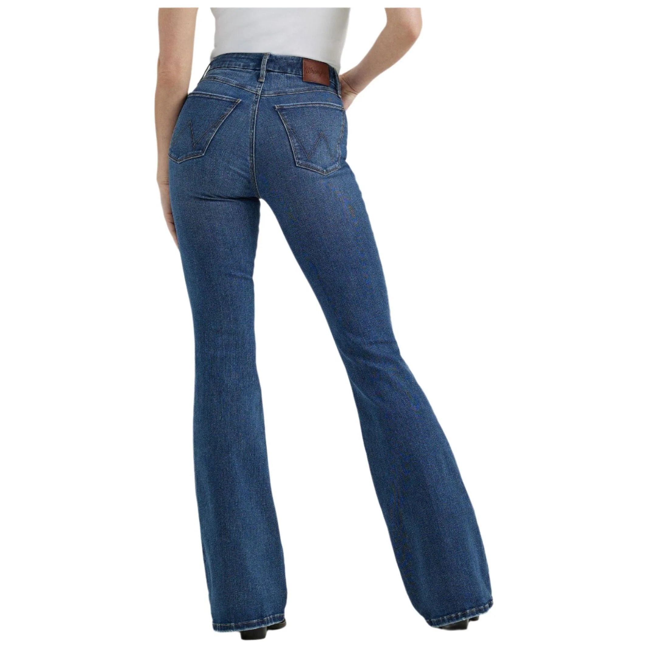 Wrangler Womens Bespoke Hi Rise Flare Jean