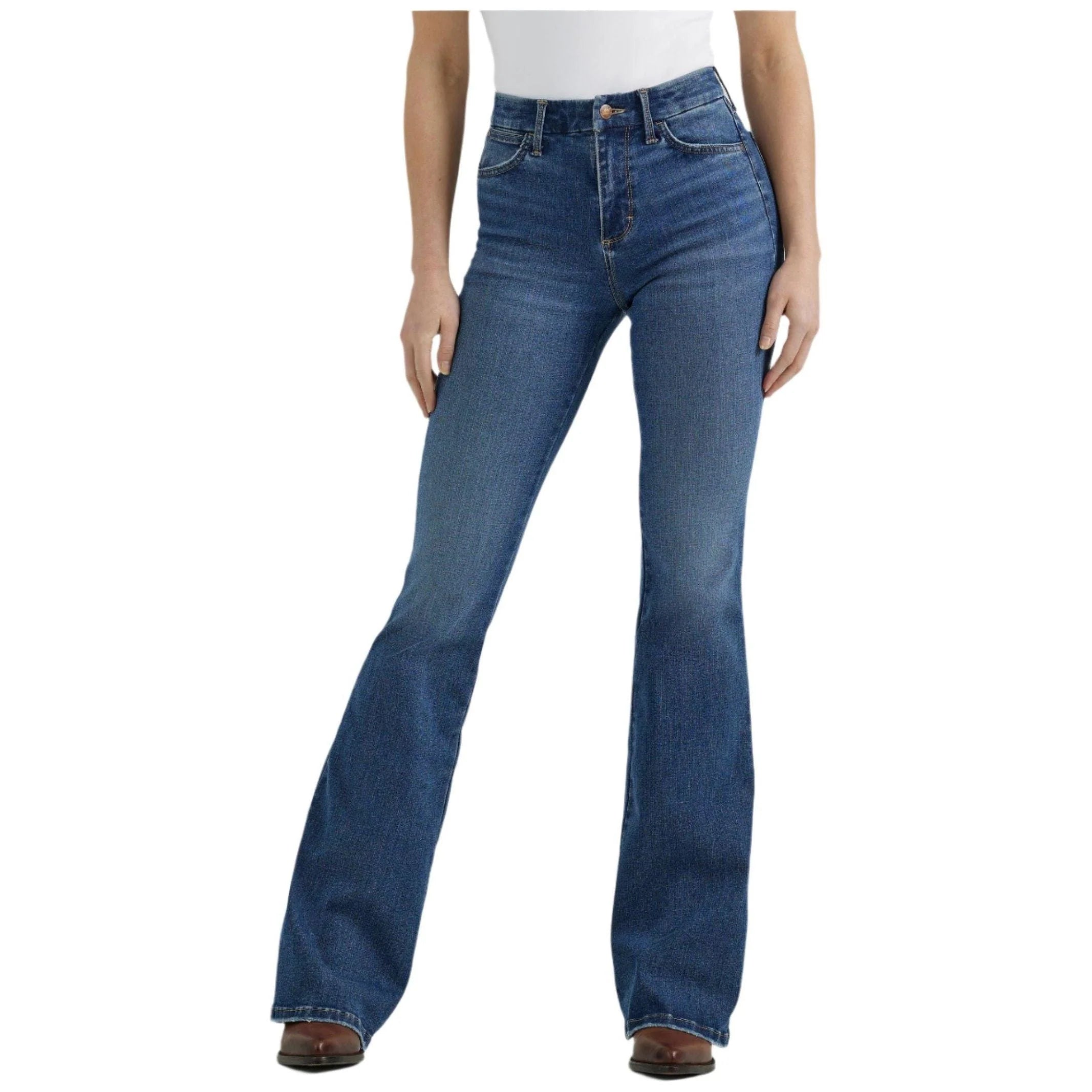 Wrangler Womens Bespoke Hi Rise Flare Jean