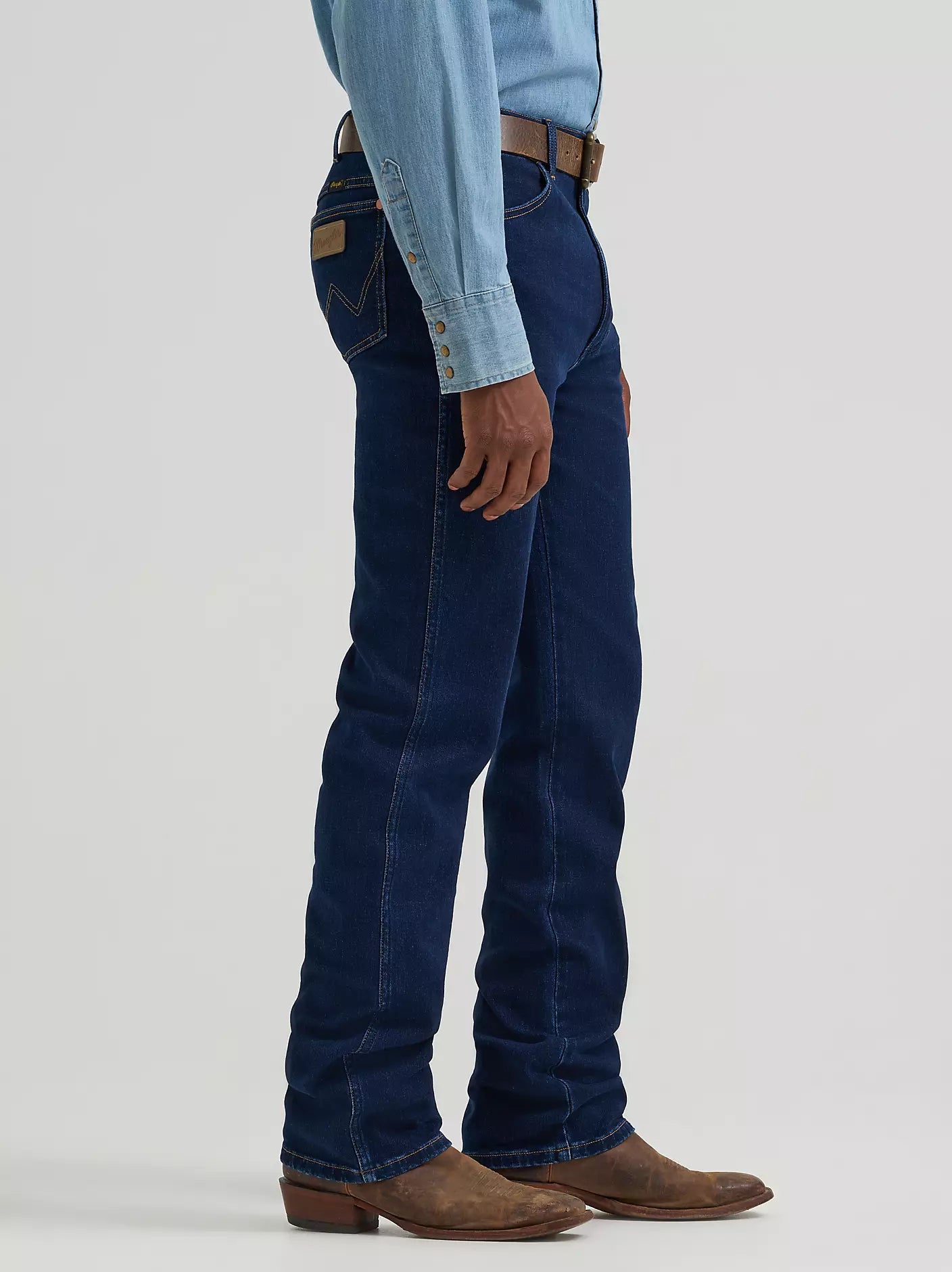 Mens Wrangler® Toughlite™ Cowboy Cut® Slim Fit Jean