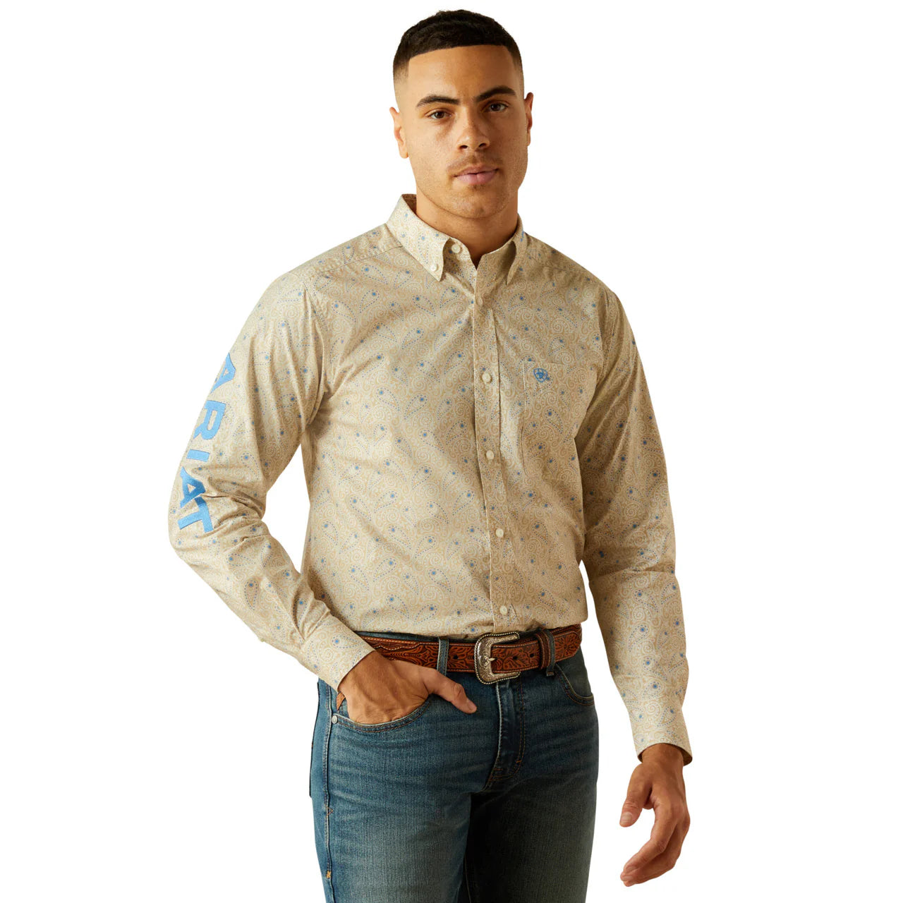 Ariat Mens Adler Fitted Team Shirt
