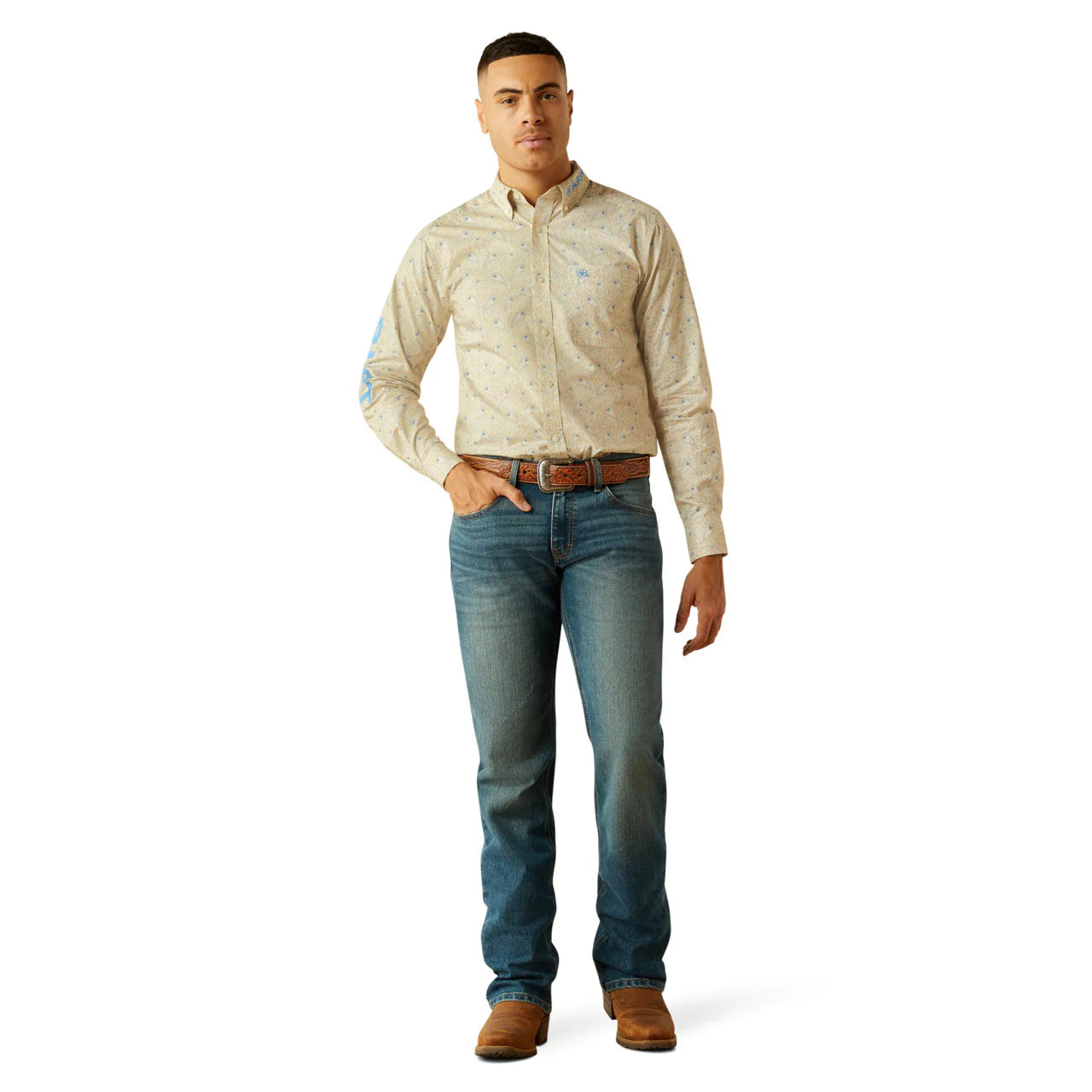 Ariat Mens Adler Fitted Team Shirt