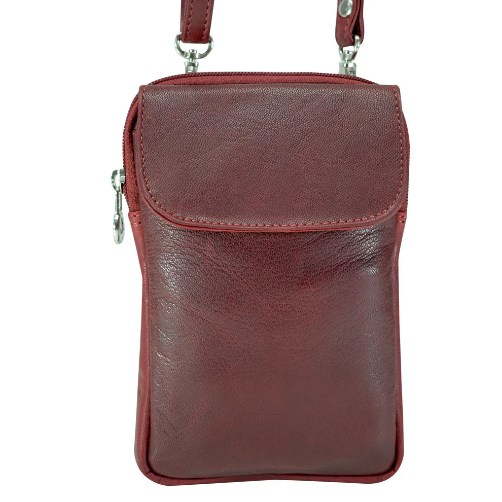 Leather Mini Crossbody Bag