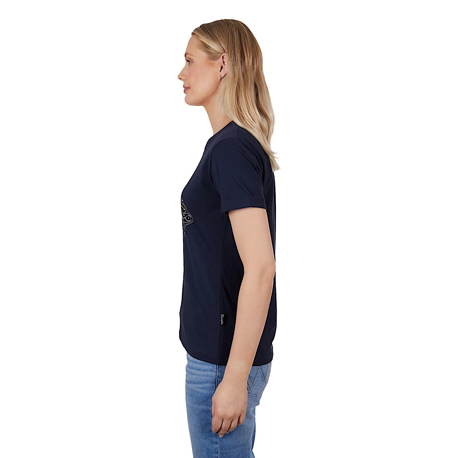 Wrangler Women's Darcy Tee- Navy