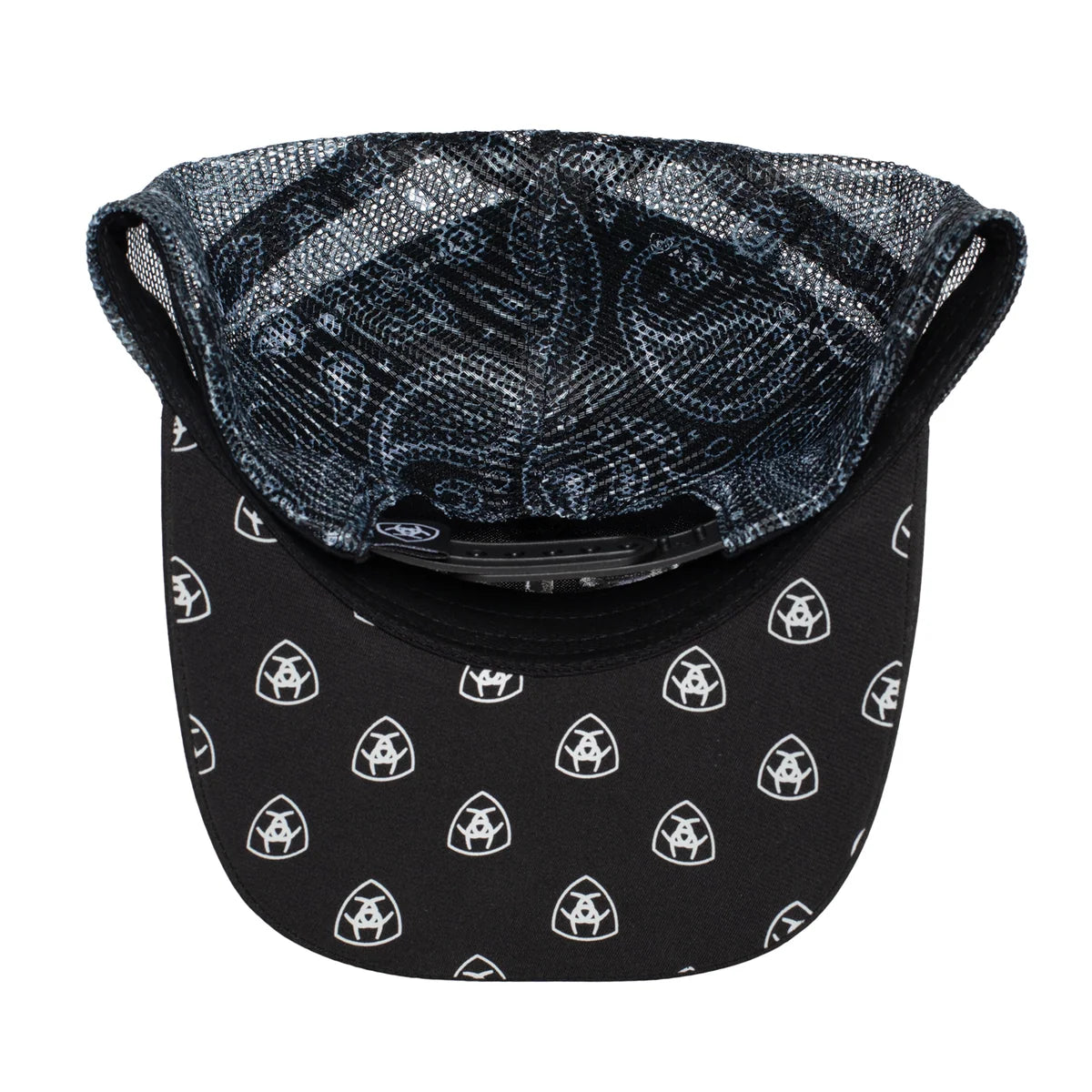 Ariat Paisley Trucker Cap - Black