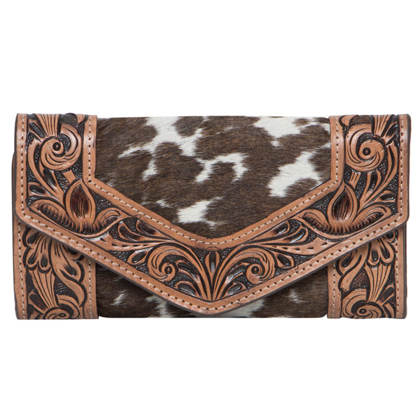 JA Tooled Saddle Wallet main image 1