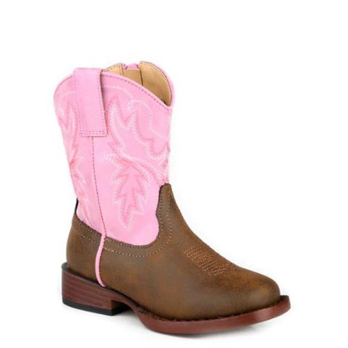 Roper Toddler Gretchen Boot | Pink/Tan