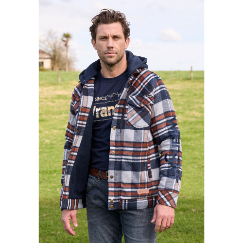 Wrangler Mens Reid Wool Shirt Jacket