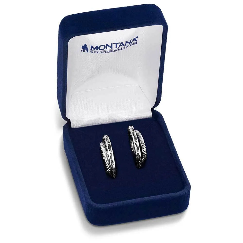 Montana Silver Enchanted Soul Hoop Earrings