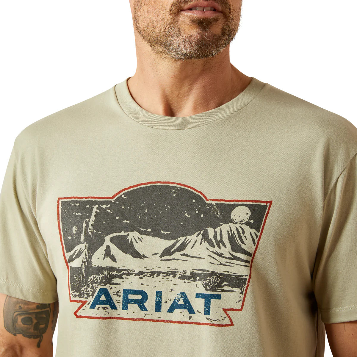 Ariat Mens Stamped Landscape Tee