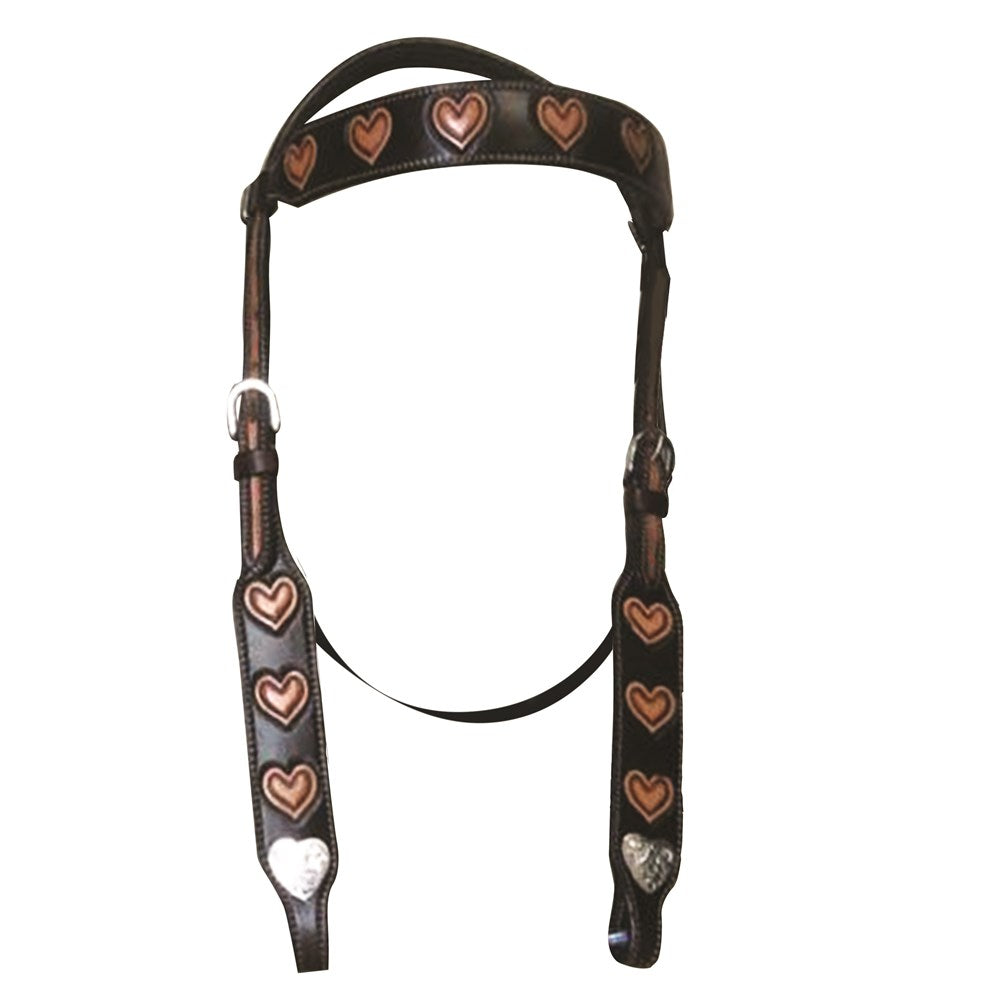 Fort Worth Headstall Hearts