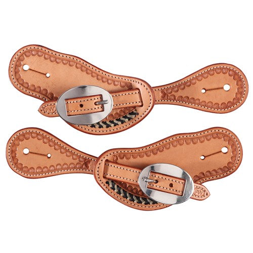 Fort Worth Odina Spur Straps - Tallulah Natural