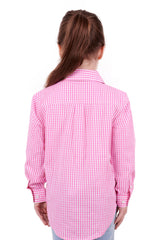 Girls Hard Slog Luvenia 1/2 Placket Long Sleeve Shirt