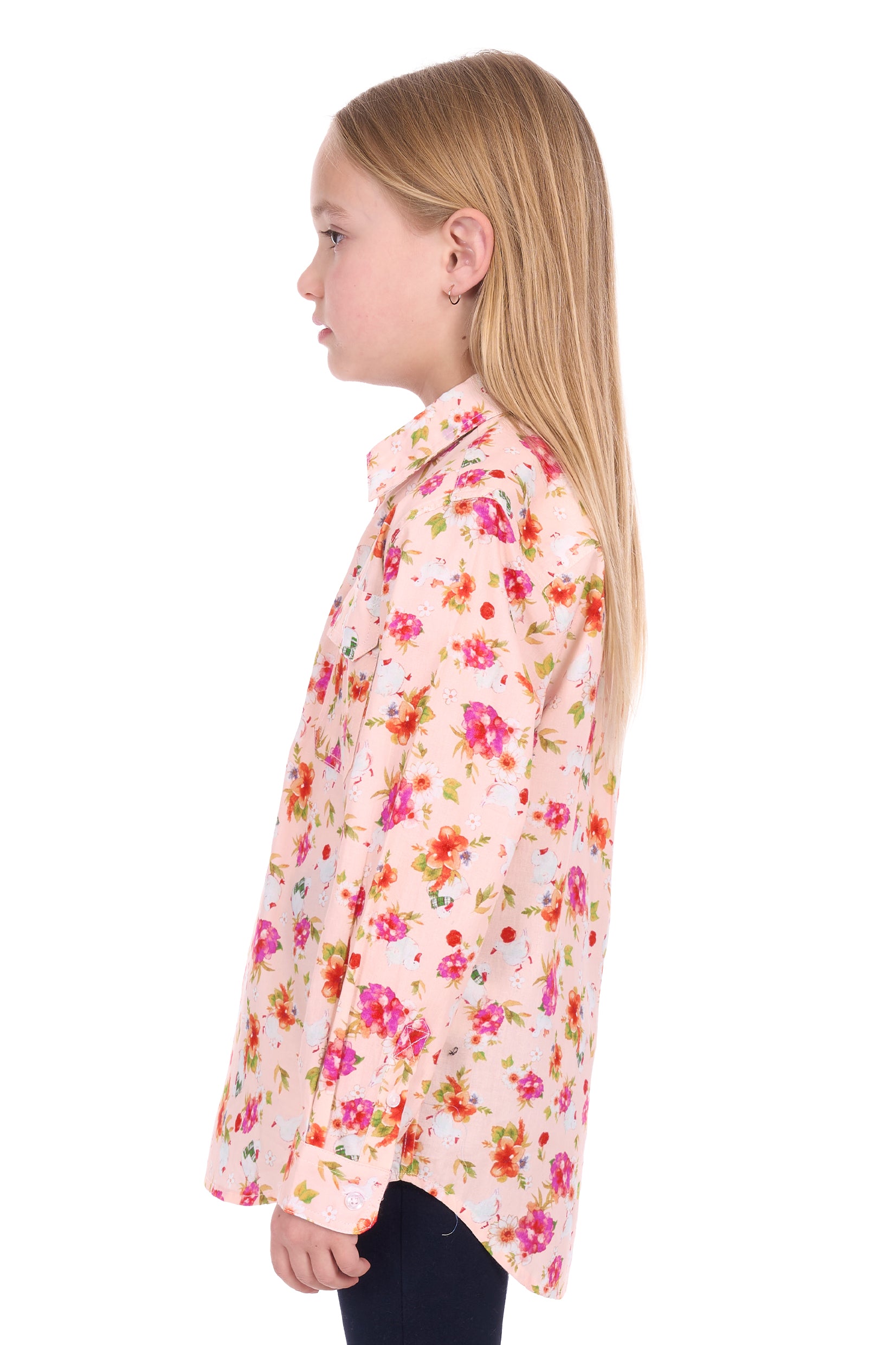 Hard Slog Kids Lily 1/2PLKT Shirt