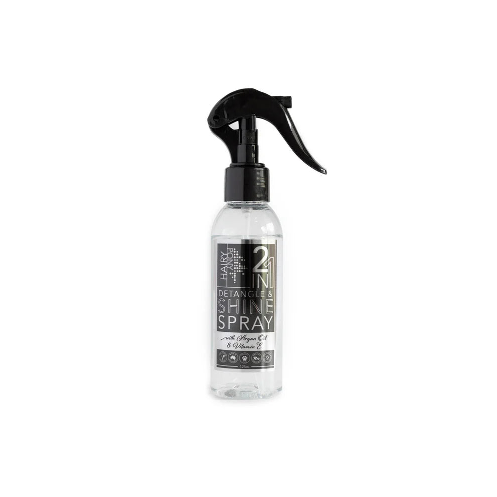 Hairy Pony 2 in 1 Detangle & Shine Spray - Watermelon 125 ml