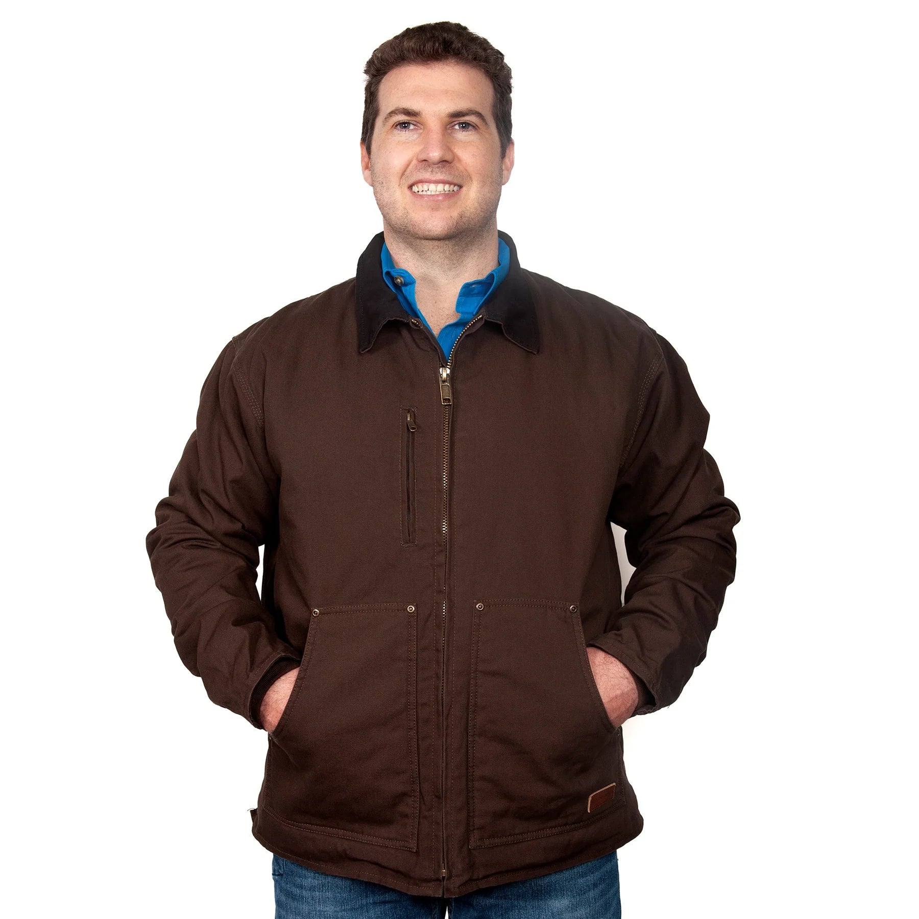 Men's - Just Country Diamantina Jacket Chocolate