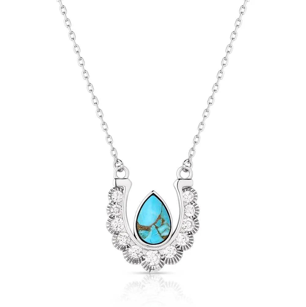 Montana Silver Crystal Trot Necklace