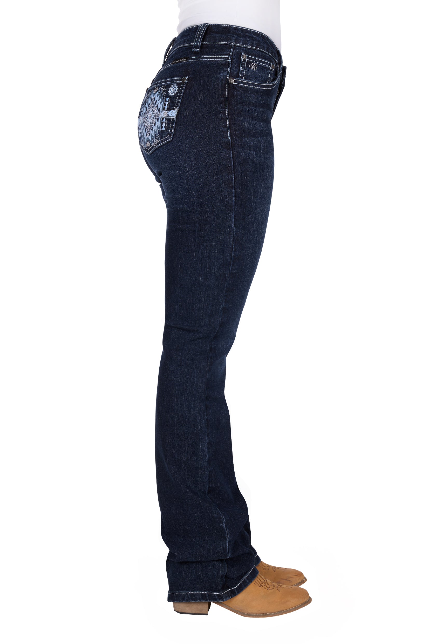Pure Western Womens Lyn R Rider Jean 36L
