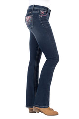 Womens Pure Western Adeline Boot Cut Jeans