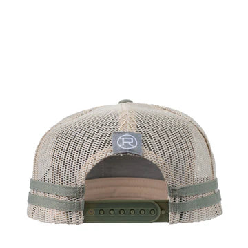 Roper Ear Tag Trucker Cap Olive Green