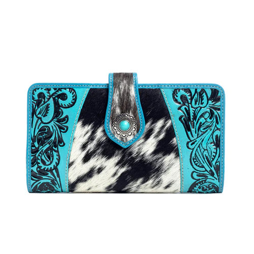 Las Mijitas Wallet | Turquoise