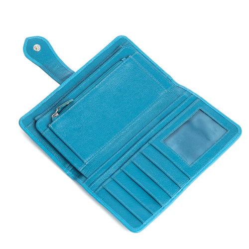 Las Mijitas Wallet | Turquoise