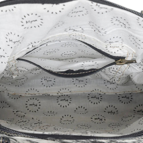 Mesa Maverick Tote Bag | Black & White