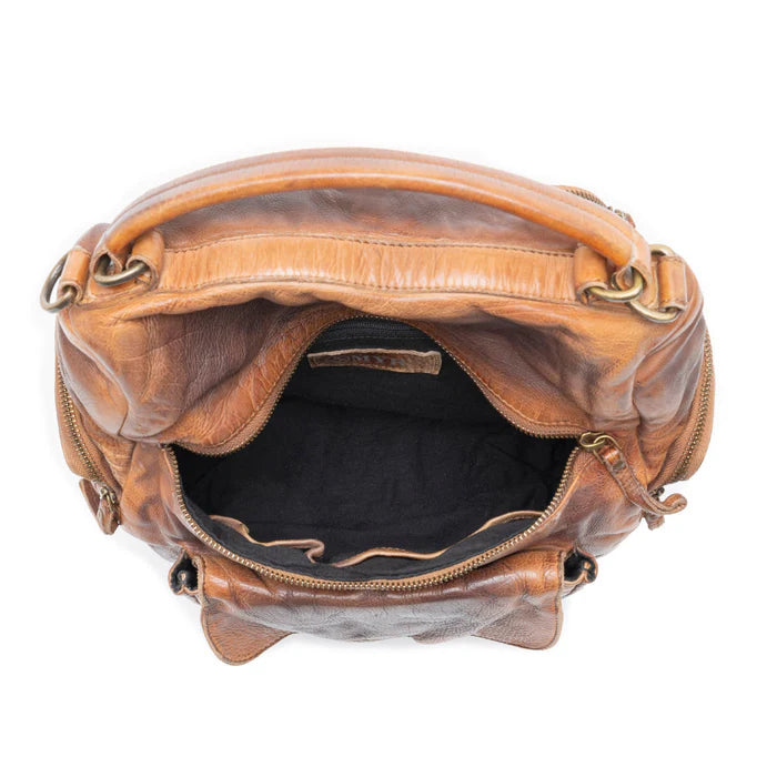 Sheriff's Dusk Leather Backpack | Smoky Brown