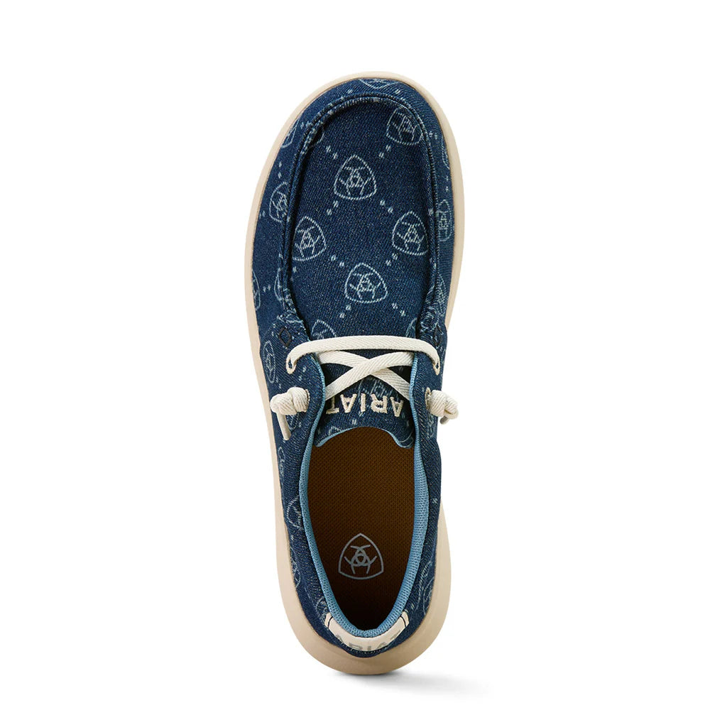 Ariat Womens Hilo| Denim Logo Print