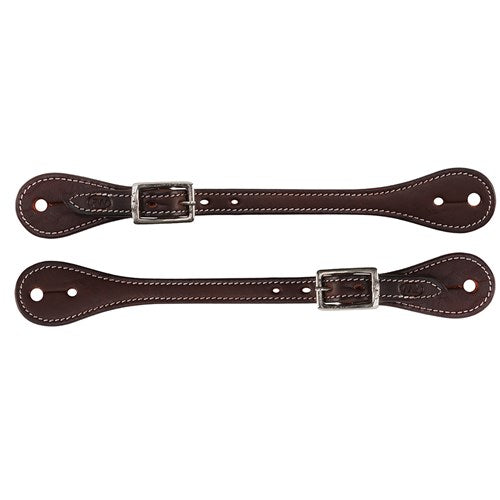 Fort Worth Mens Western Spur Straps - Brown