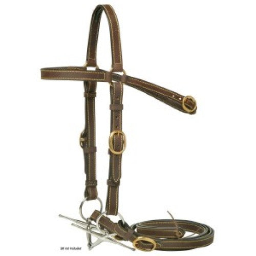 Flinders Collection Edge Sewn Barcoo Bridle and Reins- 1"